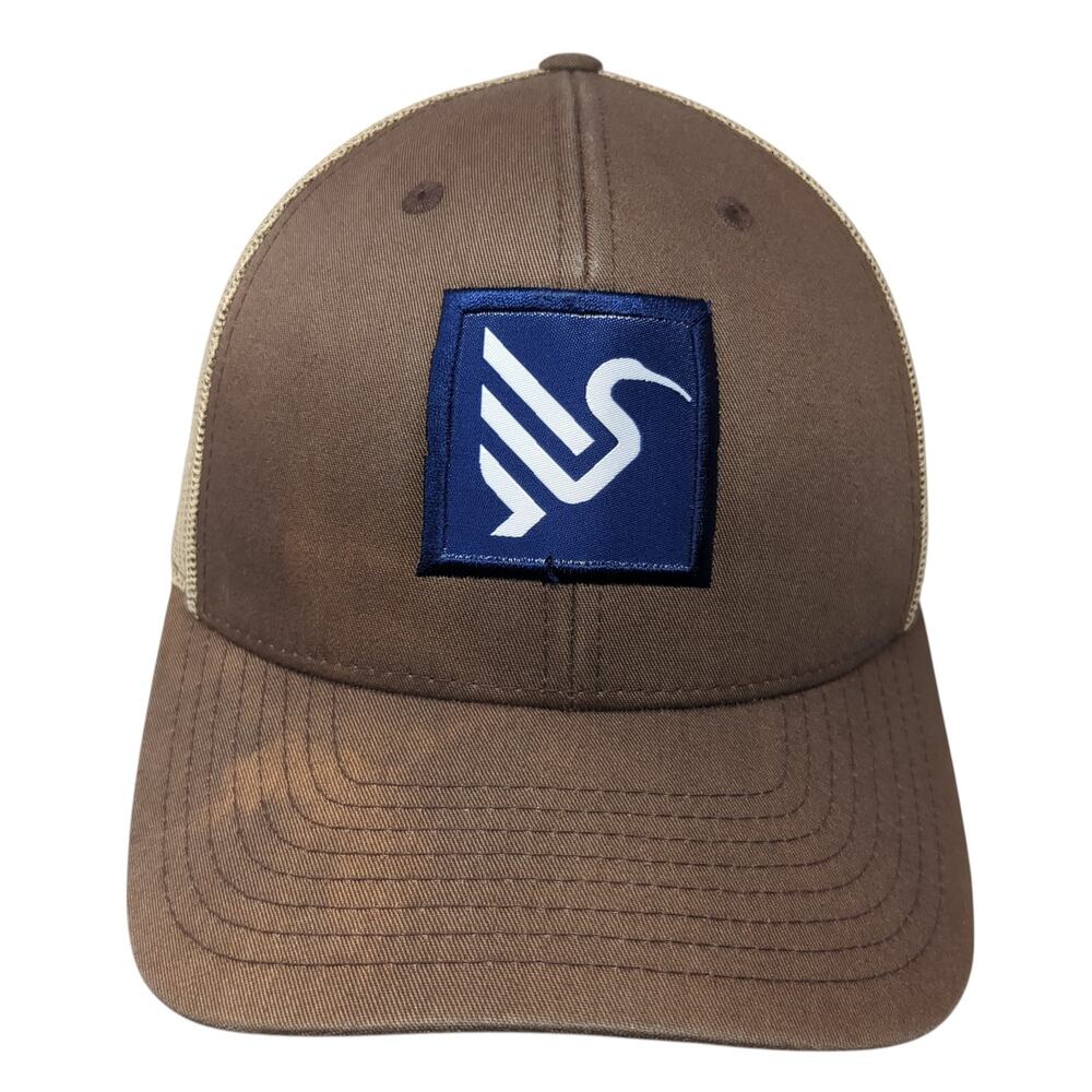 You Know Snapback Trucker Cap Brown One Size Adjustable Mesh Back Polyester